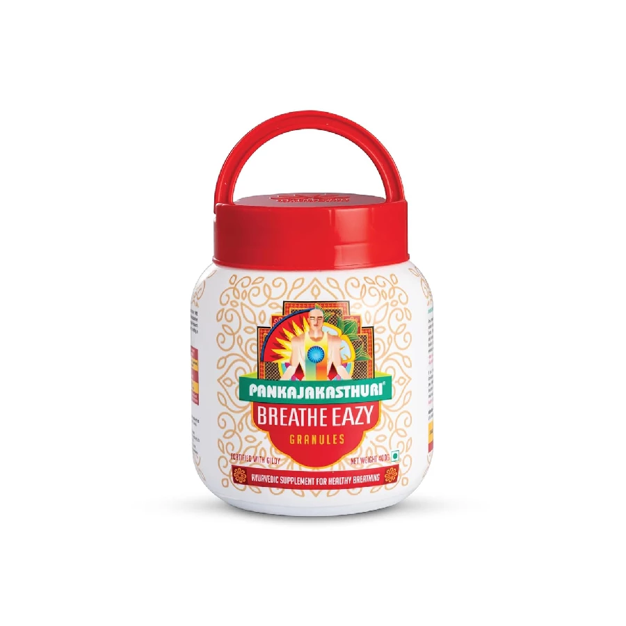 Pankajakasthuri Breathe Eazy Granules for Respiratory Care, 400 g-1.webp